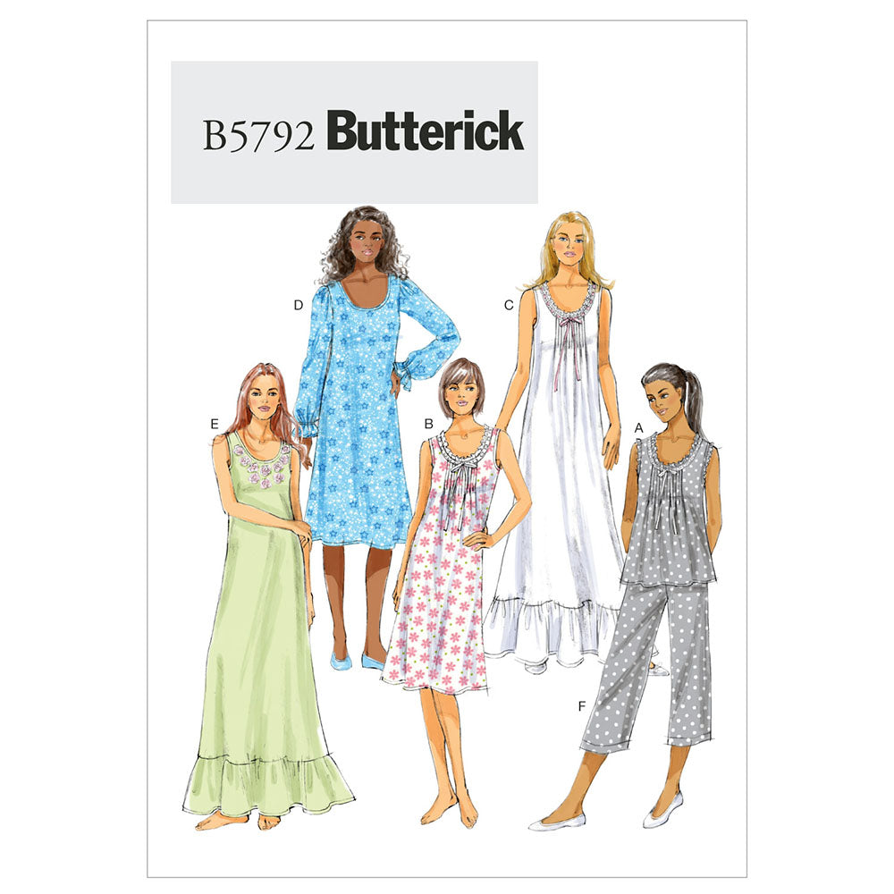 BUTTERICK B5792 Sleep&Lounge