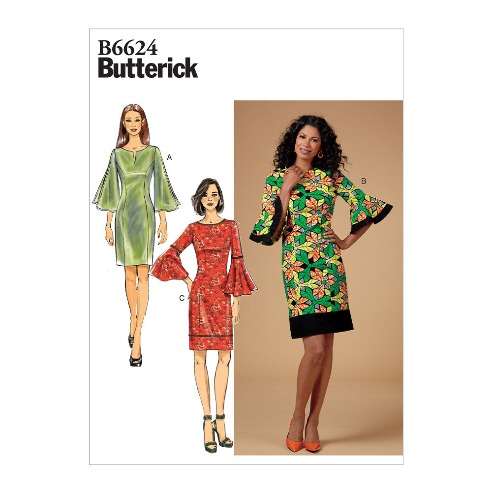 BUTTERICK B6624 Misses / Plus Dress