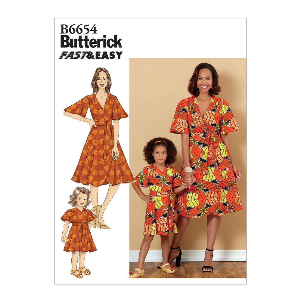 BUTTERICK B6654 Misses Dress