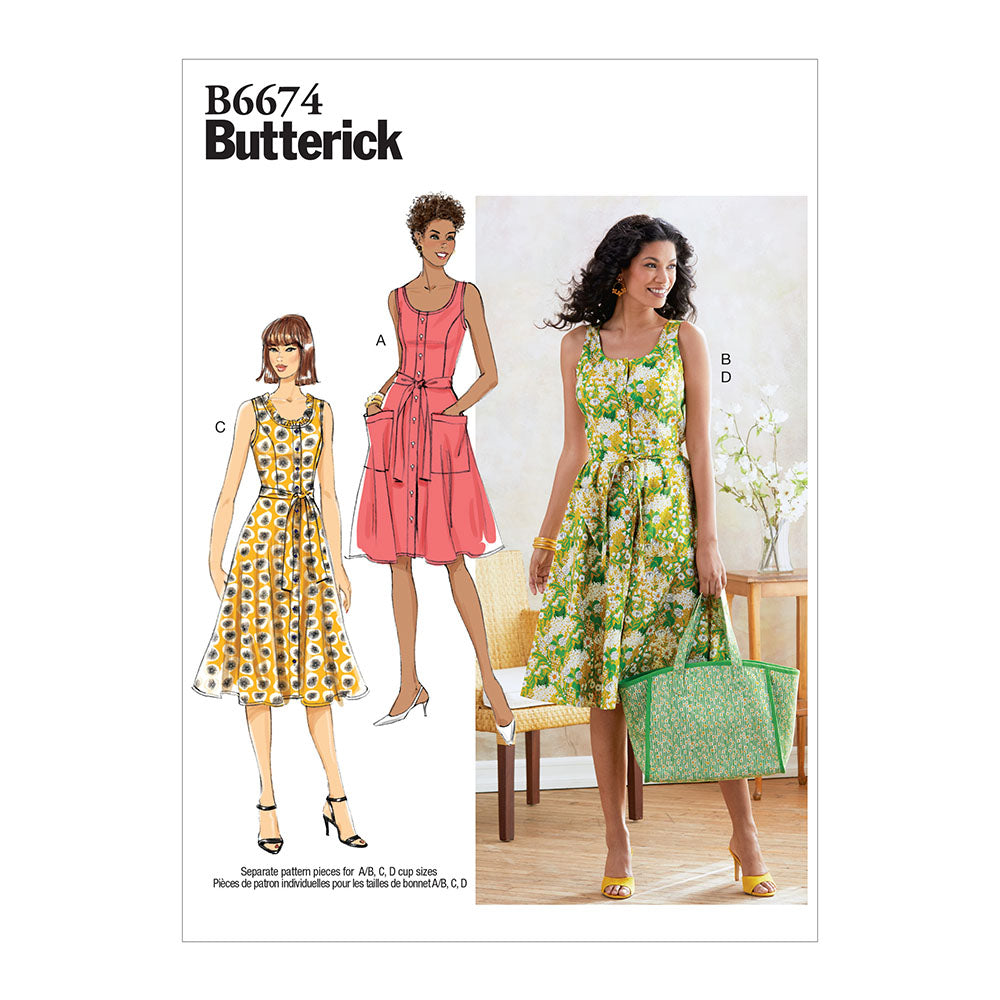 BUTTERICK B6674 Misses Dress
