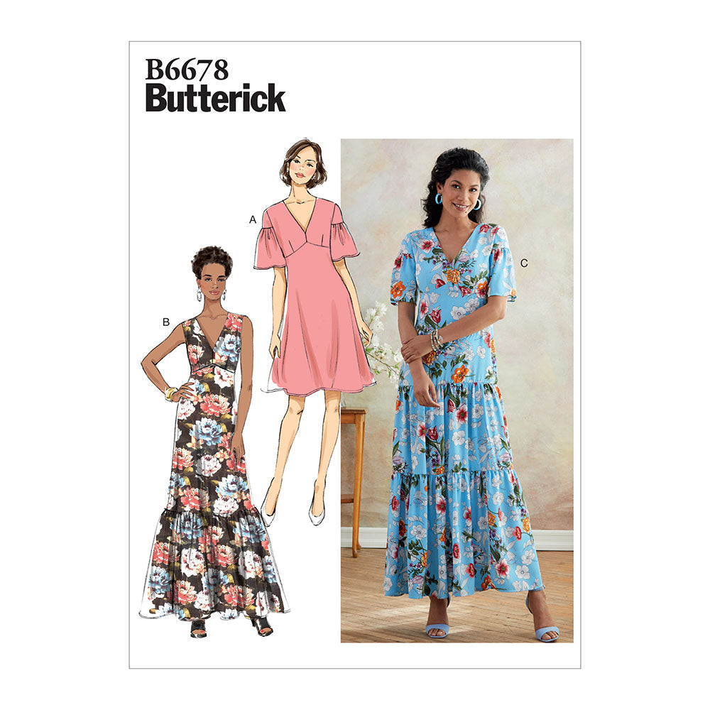 BUTTERICK B6678 Misses Dress