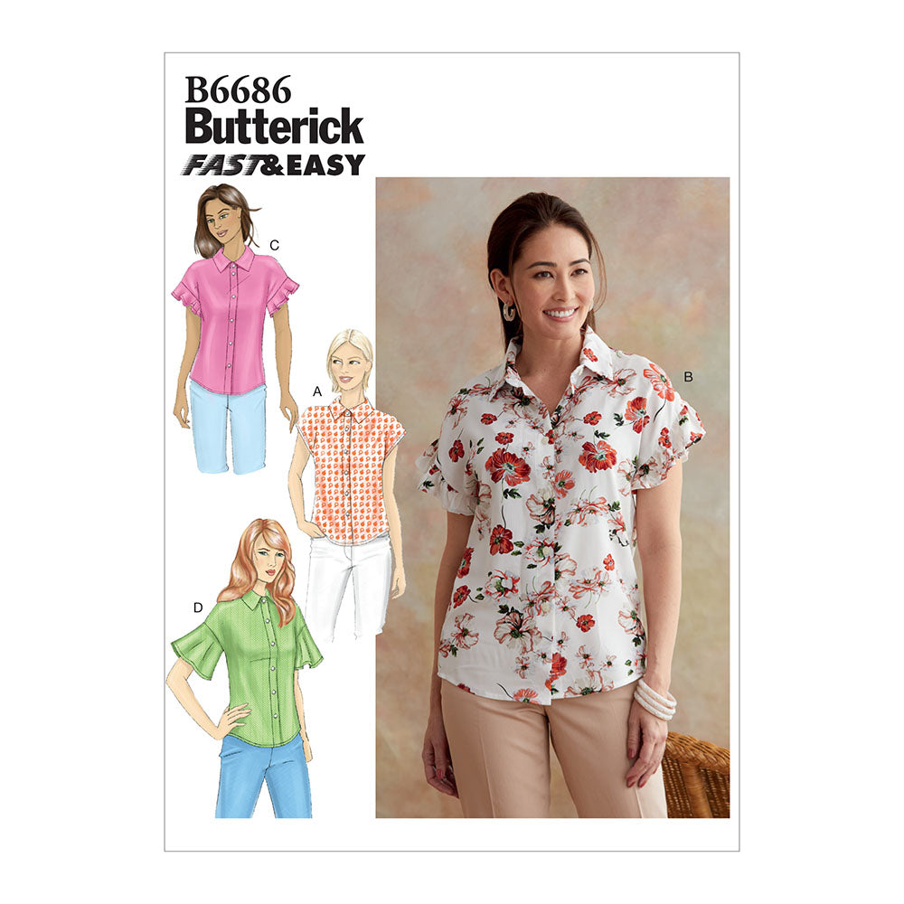 BUTTERICK B6686 Misses Top / Vest