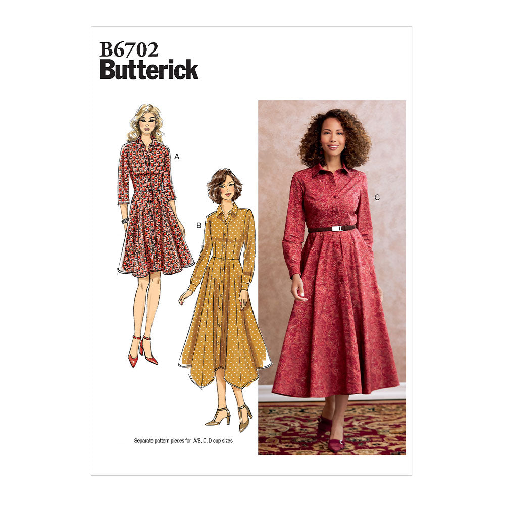 BUTTERICK B6702 Misses Dress