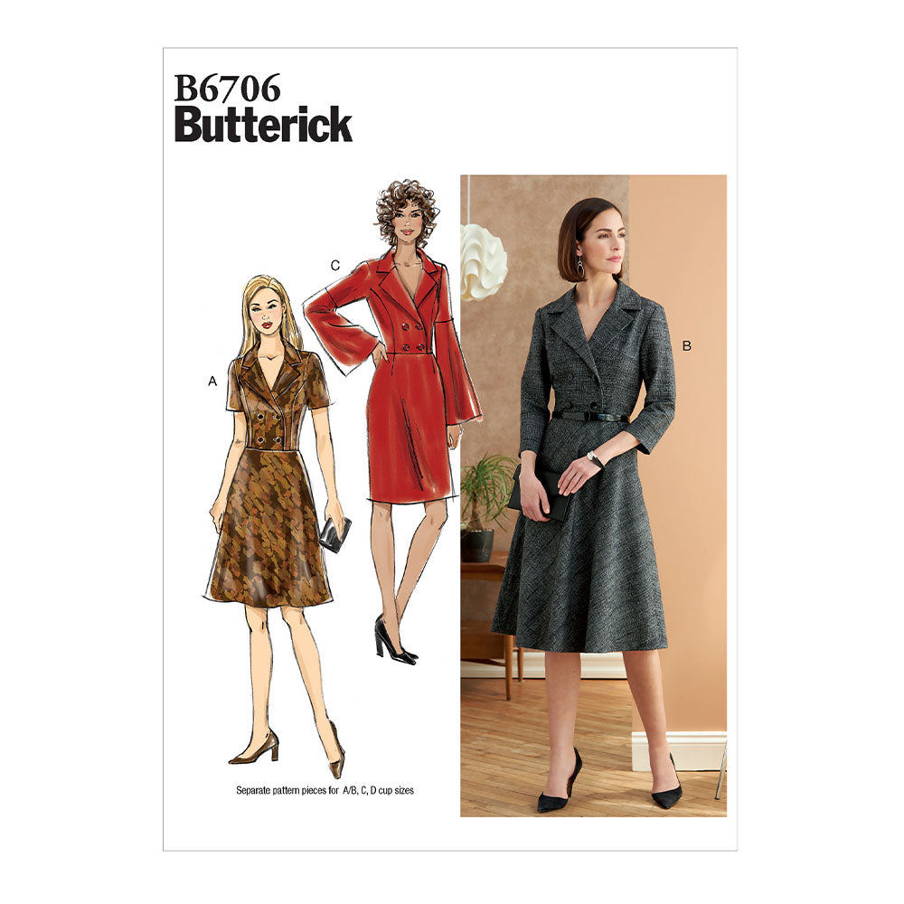 BUTTERICK B6706 Misses Dress