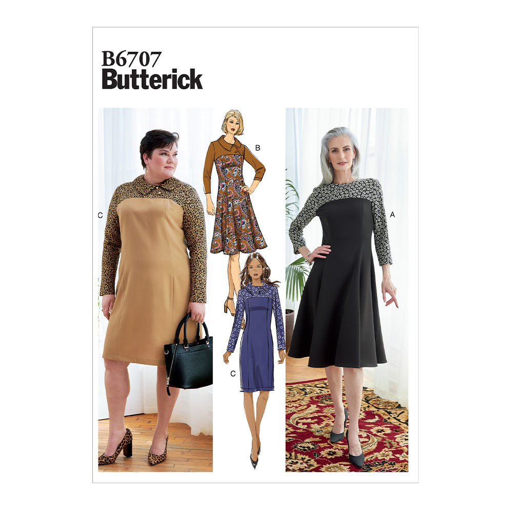 BUTTERICK B6707 Misses / Plus Dress