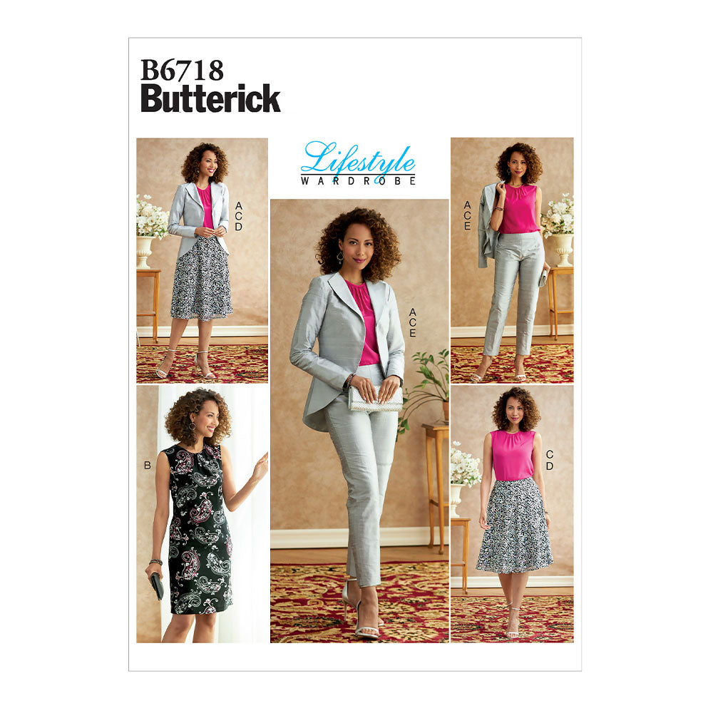 BUTTERICK B6718 Misses Sportswear