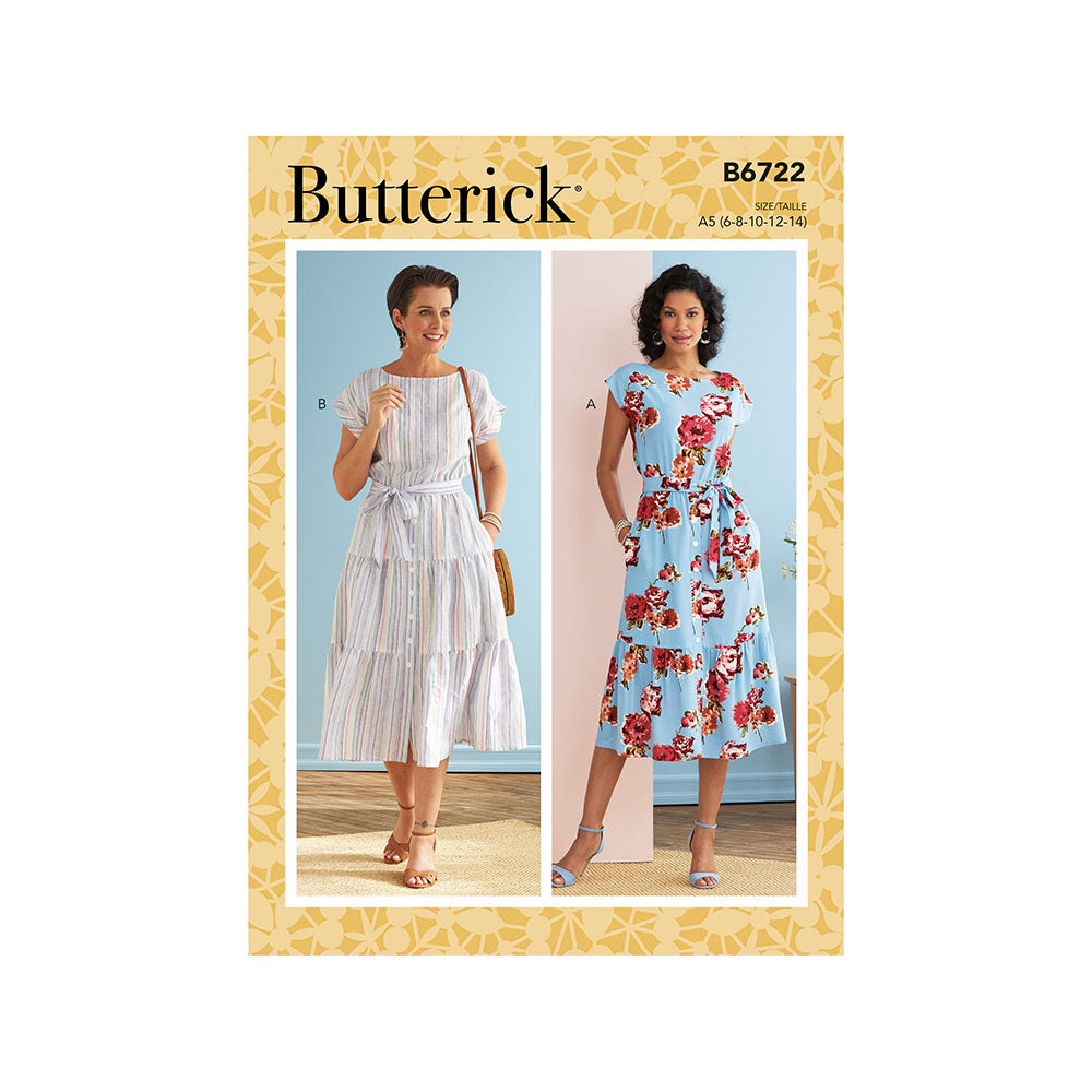 BUTTERICK B6722 Misses Dress