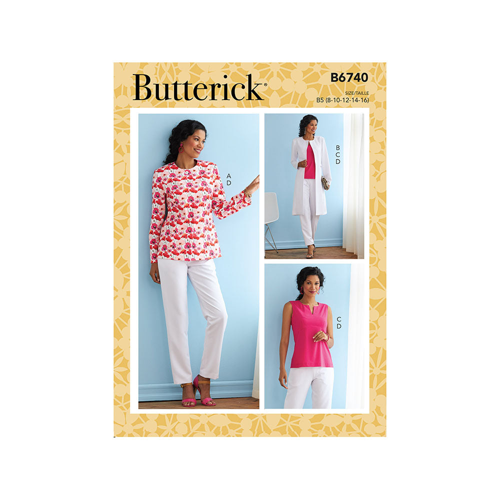 BUTTERICK B6740 Misses Sportswear