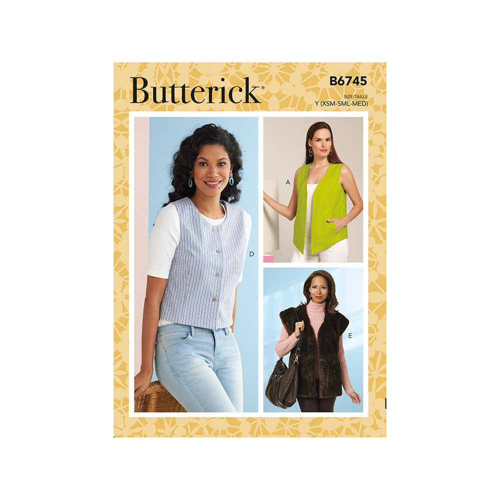 BUTTERICK B6745 Misses Top / Vest