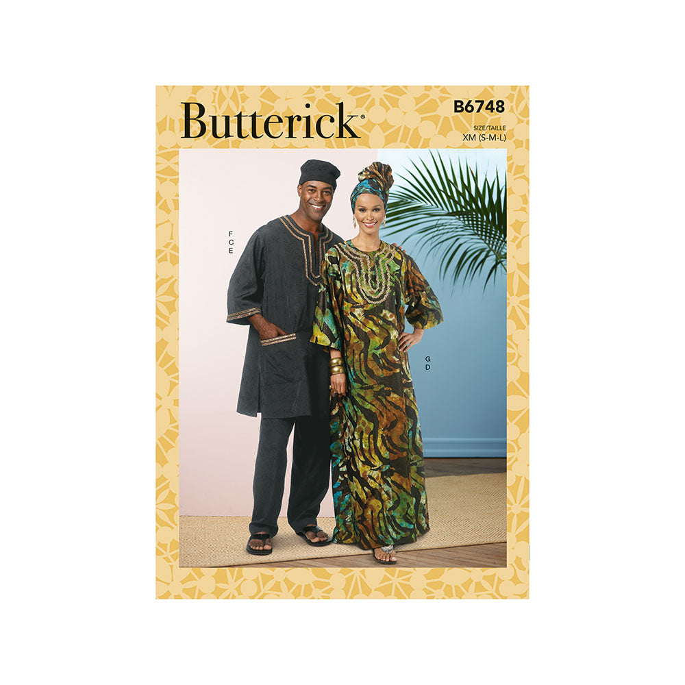BUTTERICK B6748 Unisex Sleepwear