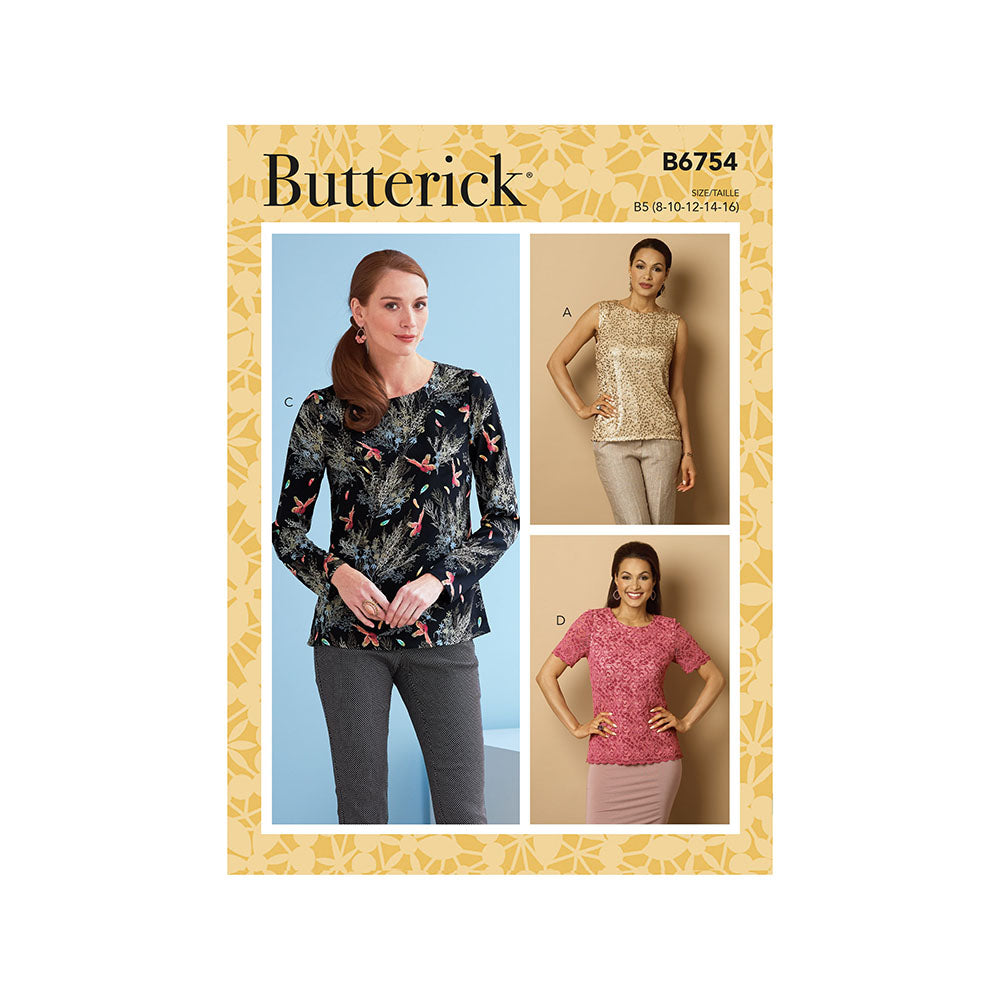 BUTTERICK B6754 Misses Top / Vest