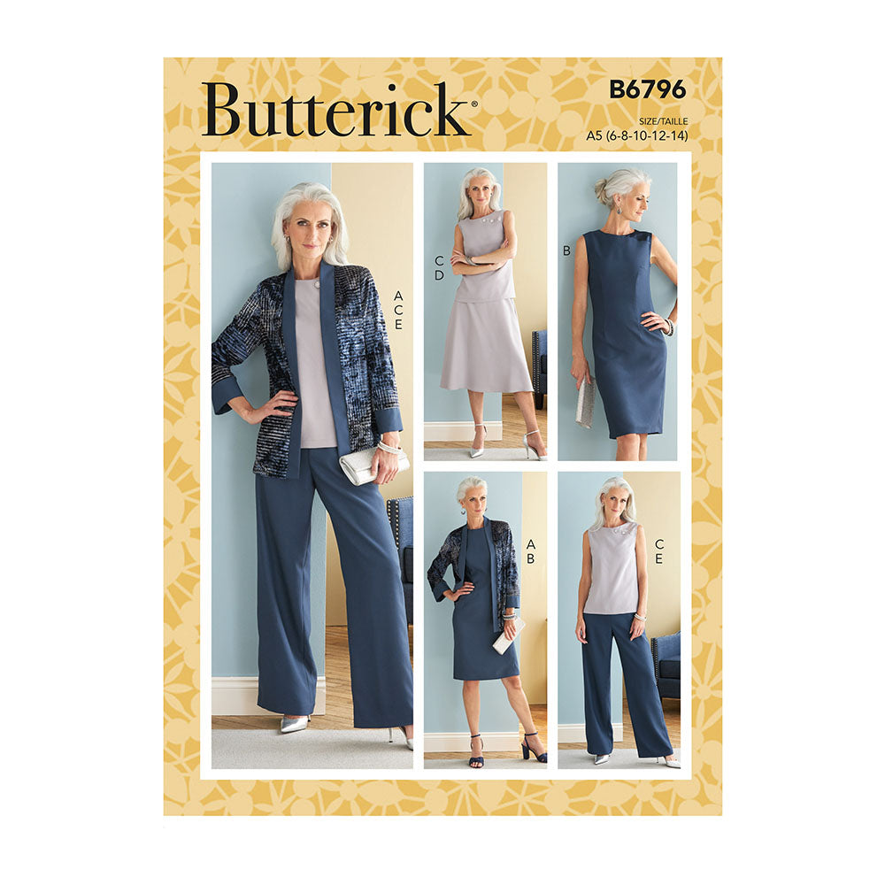 BUTTERICK B6796 Misses Sportswear