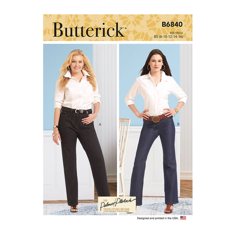 BUTTERICK B6840 Misses & Women'S Jeans