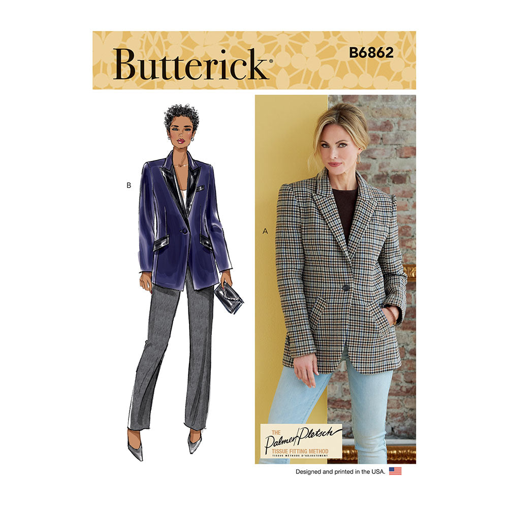 BUTTERICK B6862 Misses' Jacket
