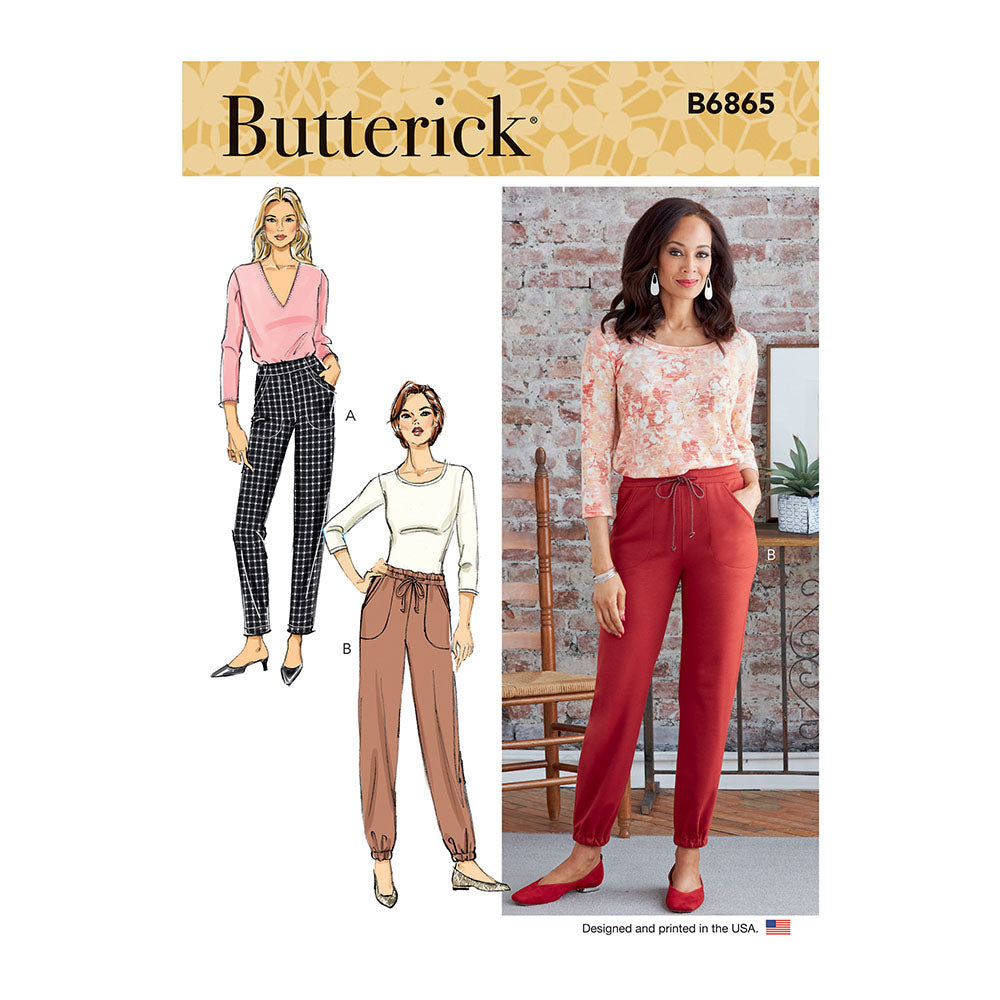 BUTTERICK B6865 Misses' Pants