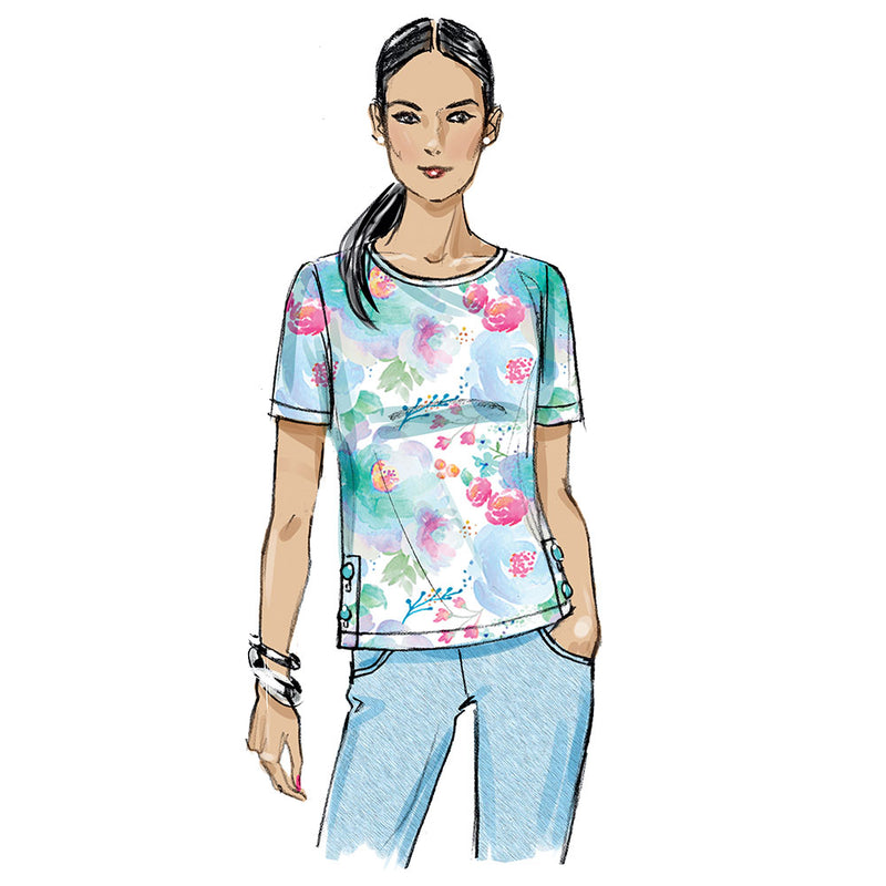 BUTTERICK B6874 Misses' Knit Tops