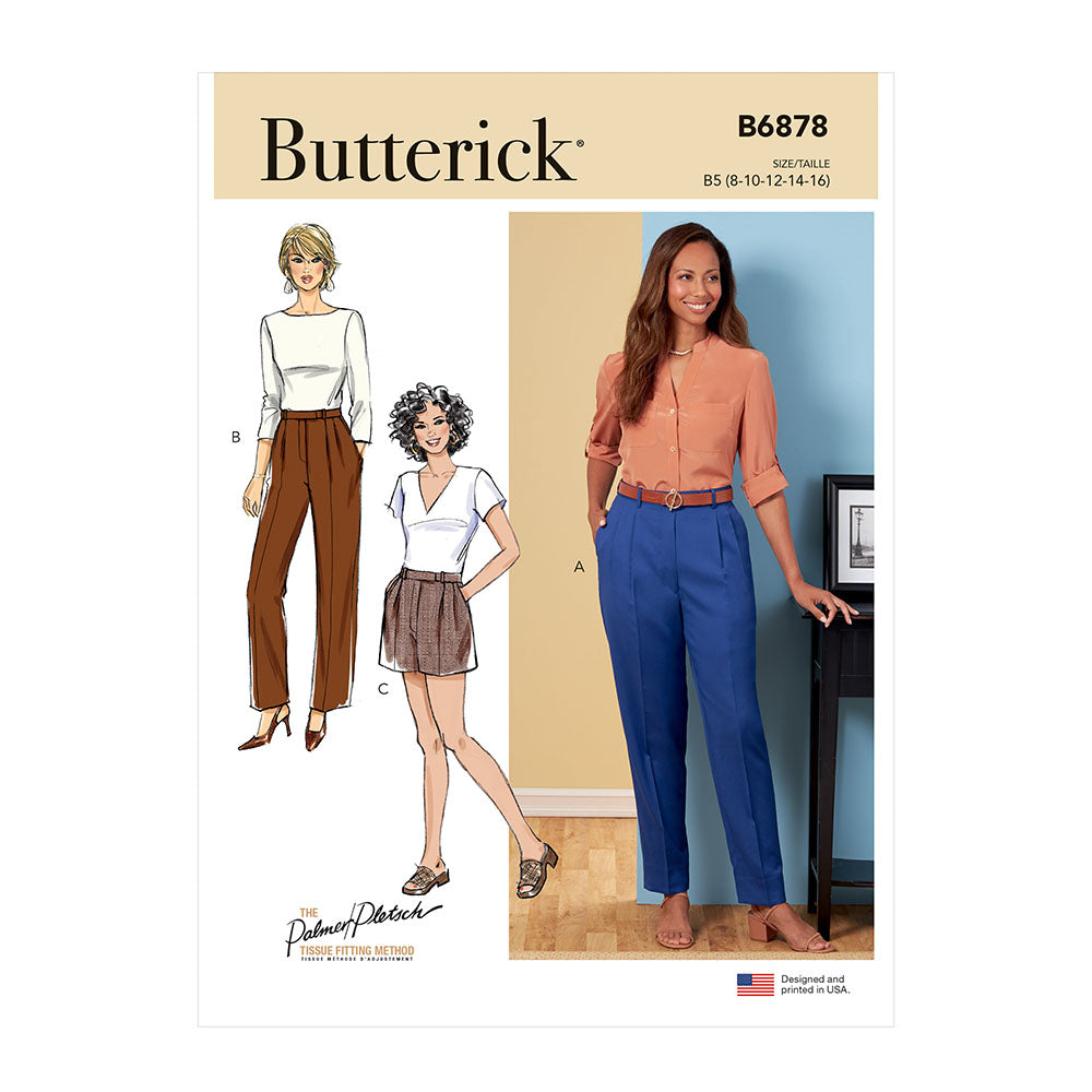 BUTTERICK B6878 Misses' Pants and Shorts