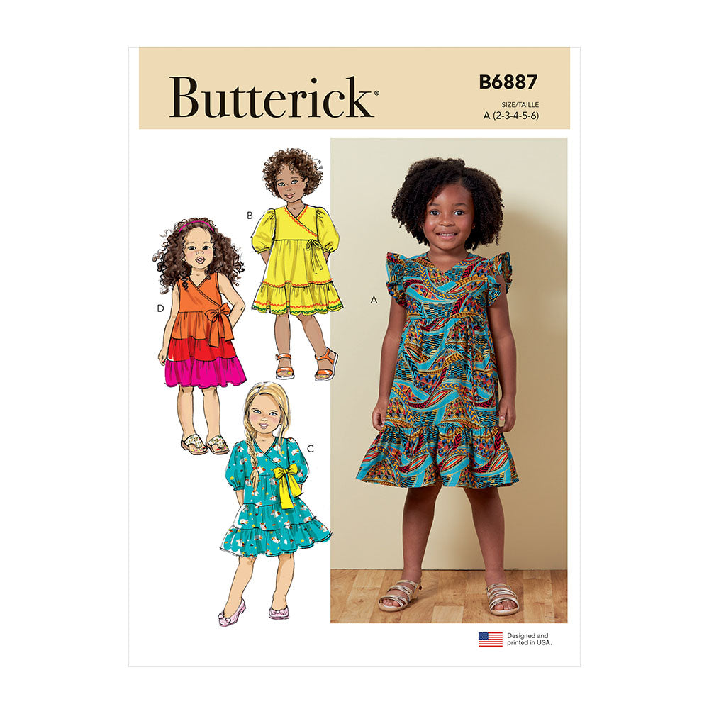 BUTTERICK B6887 Children'S Dress