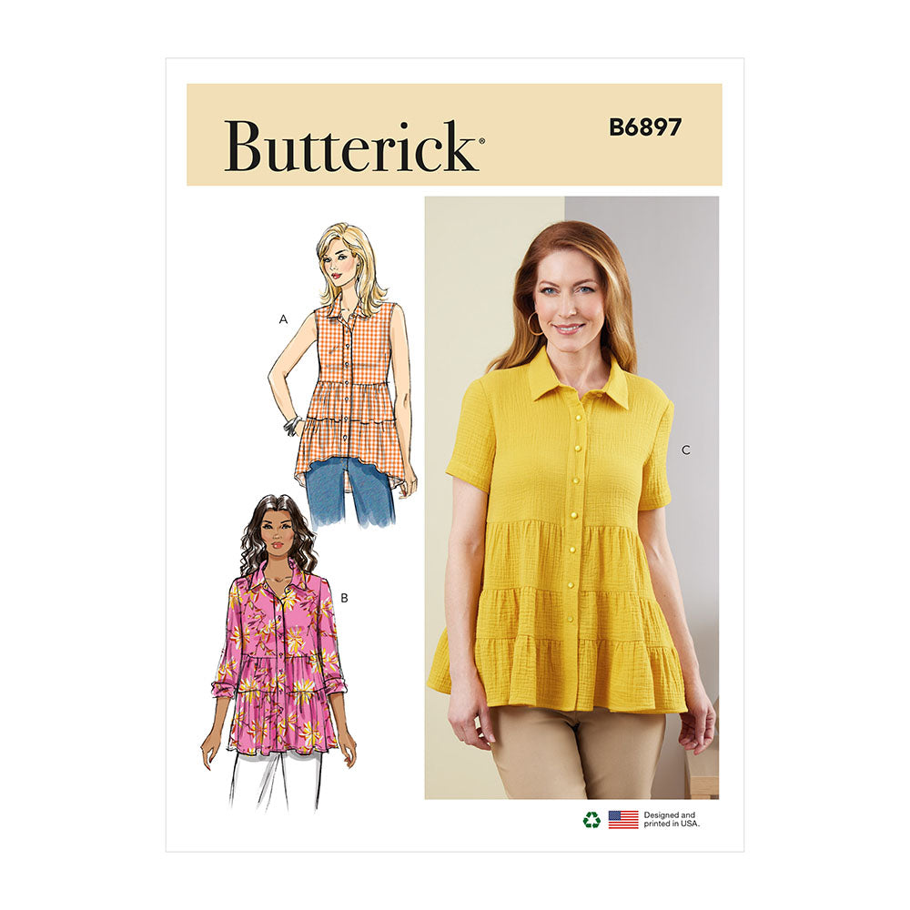 BUTTERICK B6897 Misses' Top