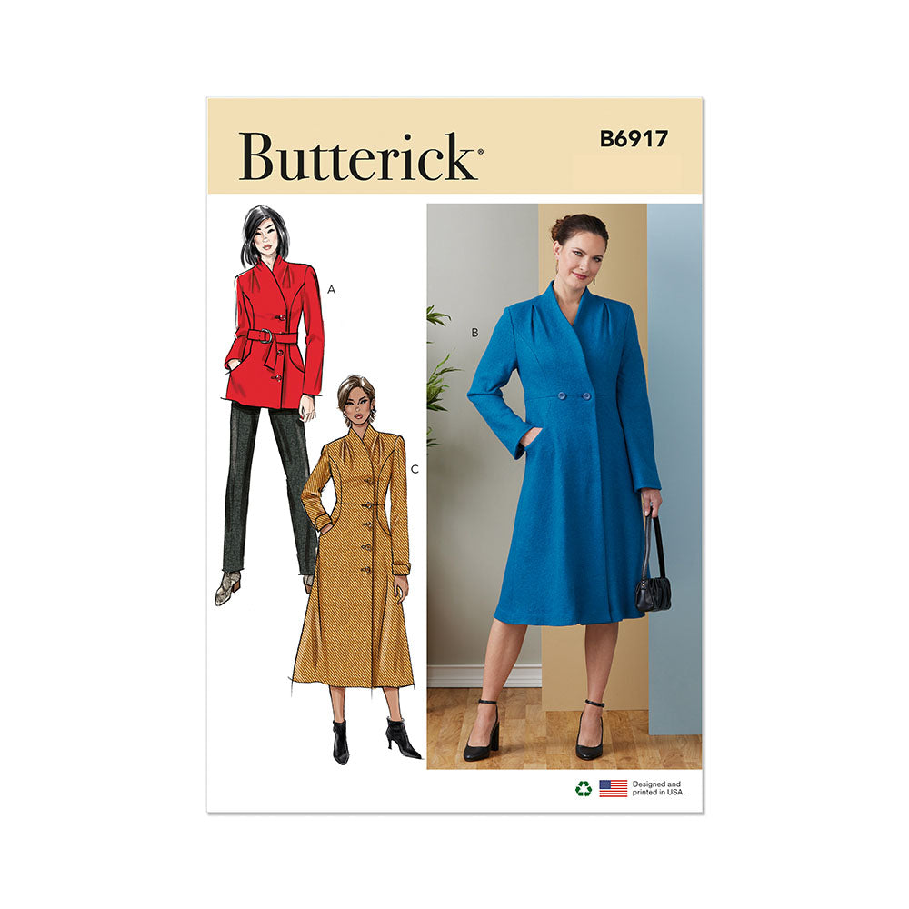 BUTTERICK B6917 Misses' Coat