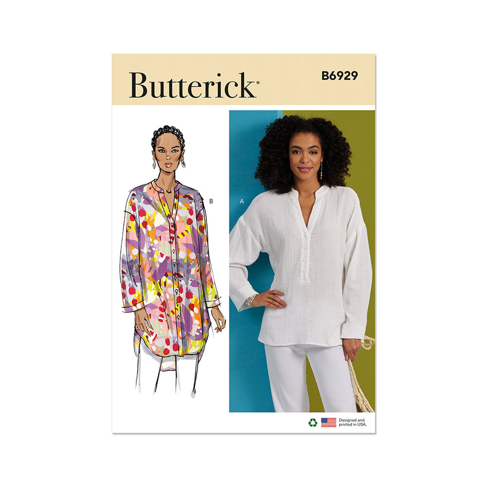 BUTTERICK B6929 Misses’ Top and Tunic