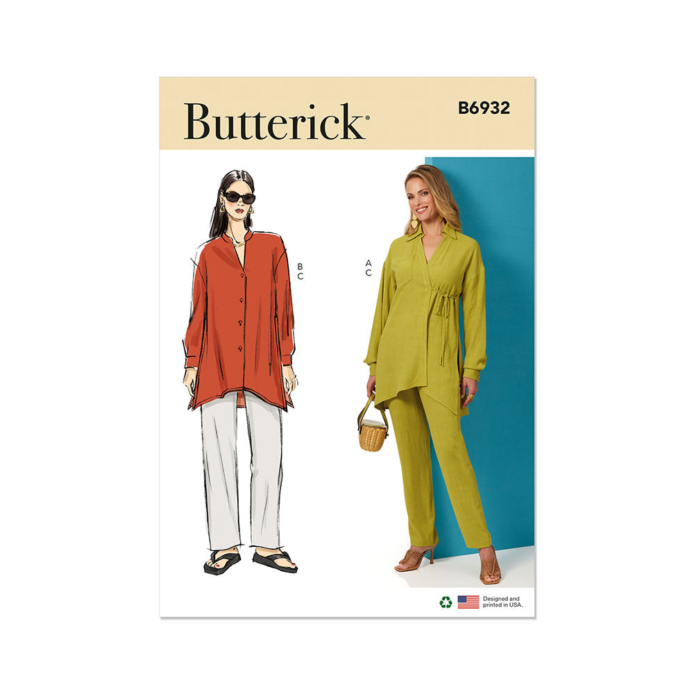BUTTERICK B6932 Misses’ Top and Pants