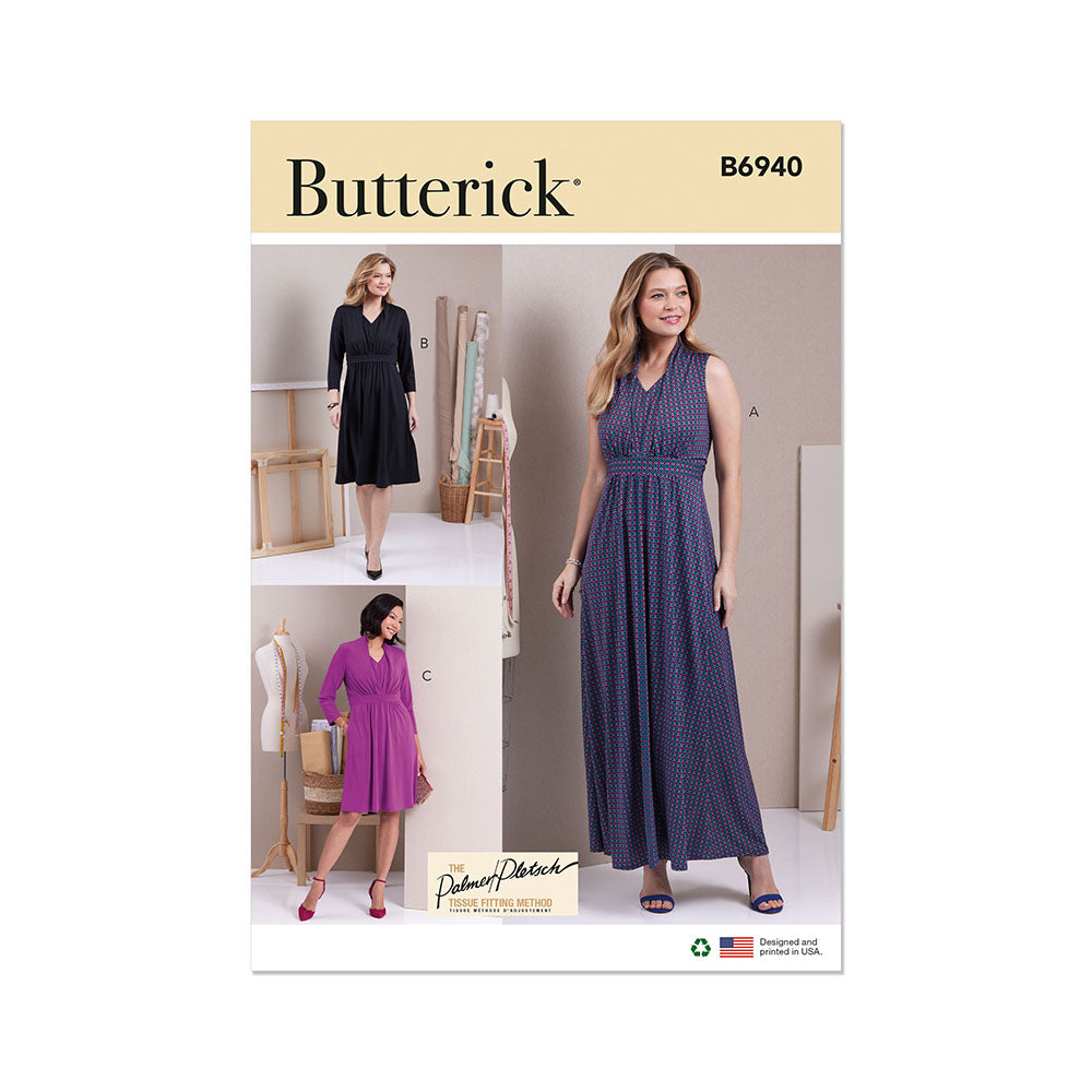 BUTTERICK B6940 Misses' Knit Dresses