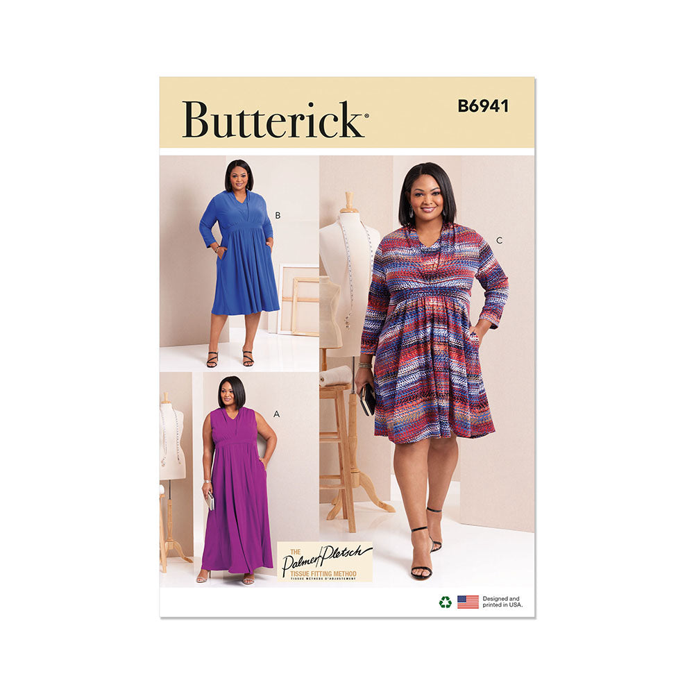 BUTTERICK B6941 Women'S Knit Dresses
