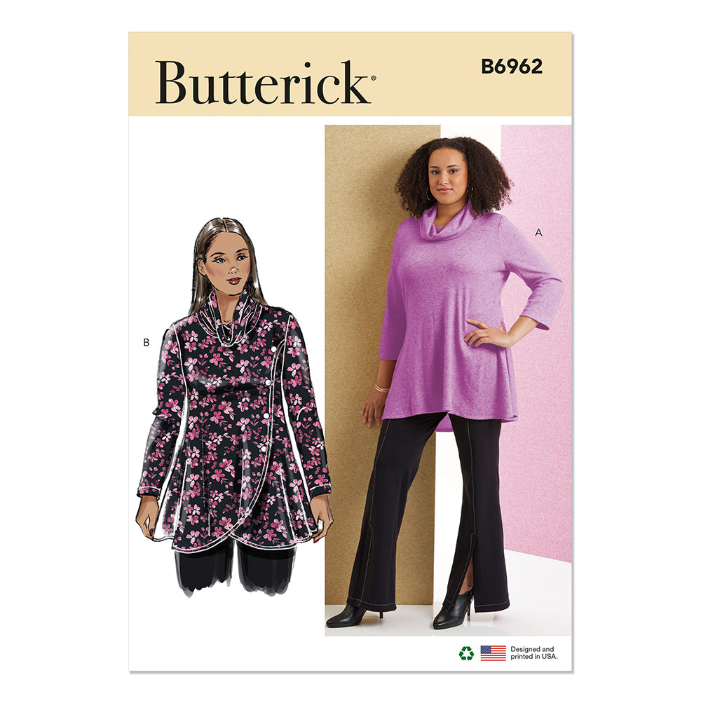 BUTTERICK B6962 Women'S Knit Tops