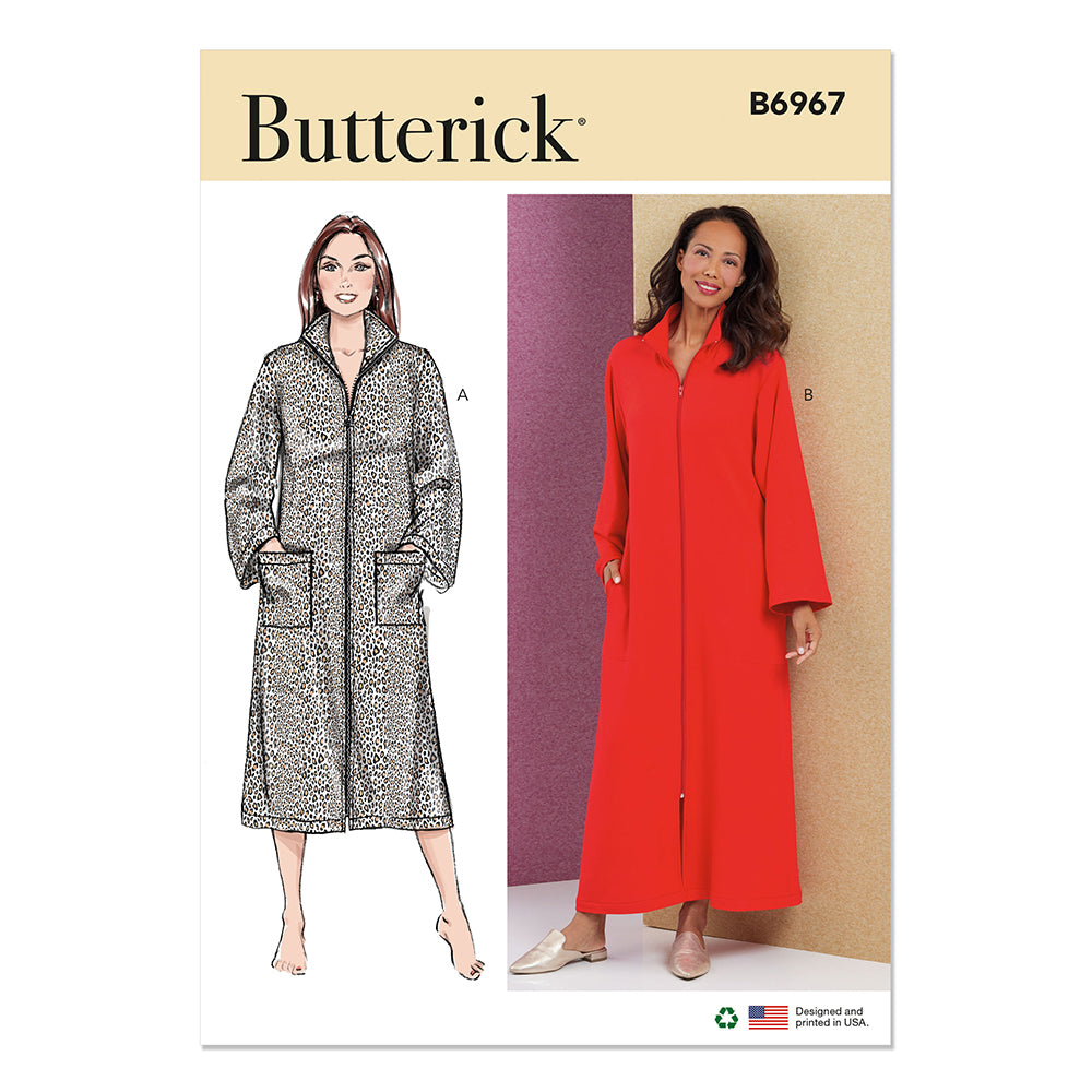 BUTTERICK B6967 Misses' And Women's Robe