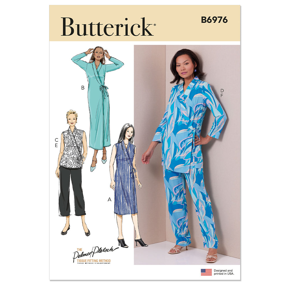 BUTTERICK B6976 Misses' Lounge Set by Palmer/Pletsch