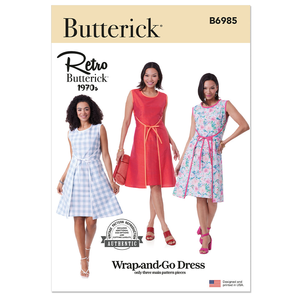 BUTTERICK B6985 Misses' Dress