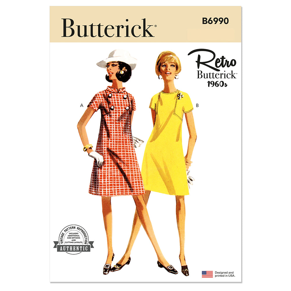 BUTTERICK B6990 Misses' Dresses