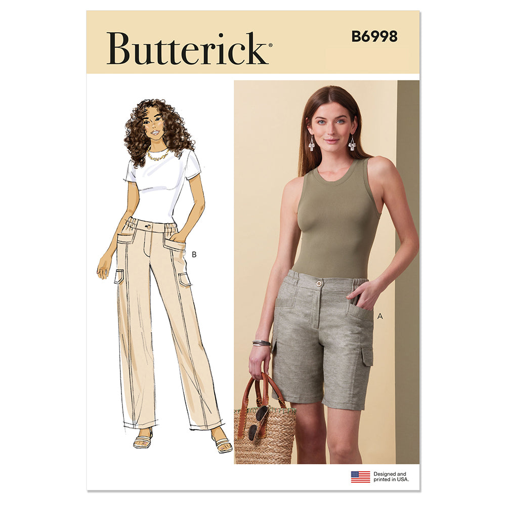 BUTTERICK B6998 Misses' Shorts and Pants
