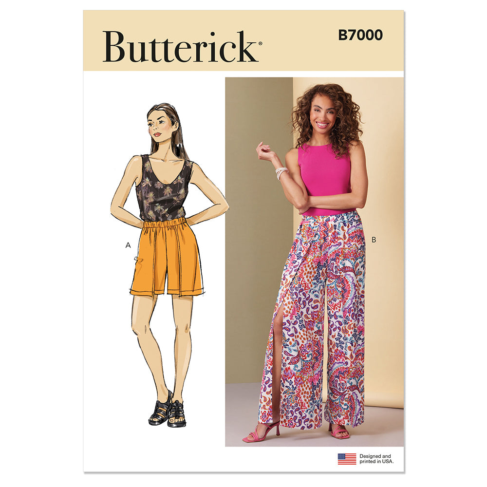 BUTTERICK B7000 Misses' Shorts and Pants
