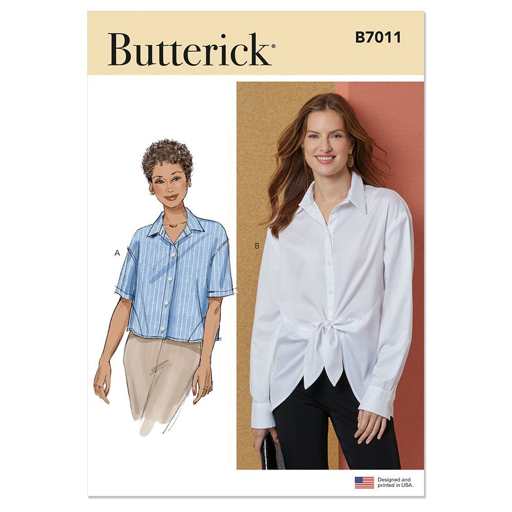 BUTTERICK B7011 Misses' Shirts