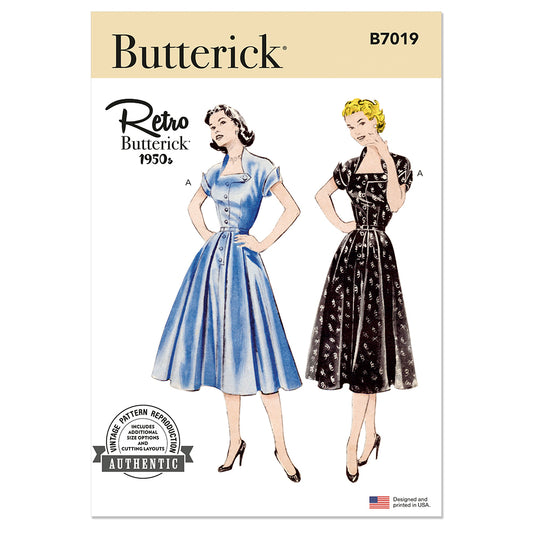 BUTTERICK B7019 Misses' Dress
