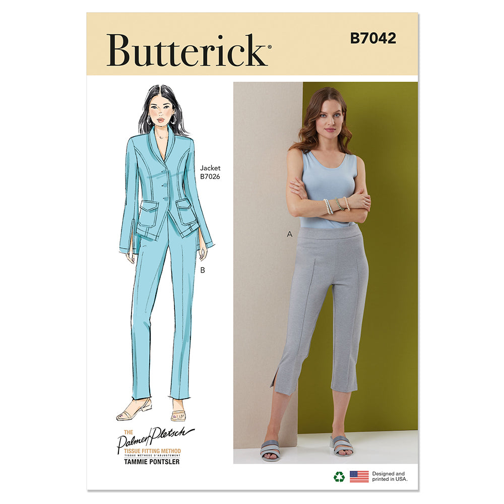 BUTTERICK B7042 Misses' Pants by Palmer/Pletsch Tammie Pontsler