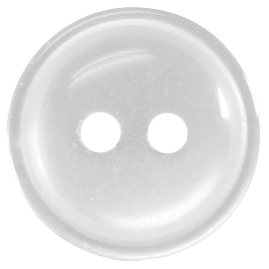 BUTTON BASICS 2‑Hole Buttons – 12 mm (1/2") – 6 pcs