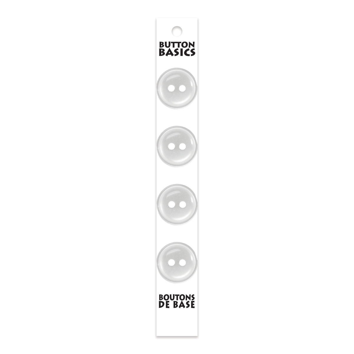 BUTTON BASICS 2-Hole Buttons – 18 mm (3/4 in.) – 4 pcs - verified H.A. Kidd additional view