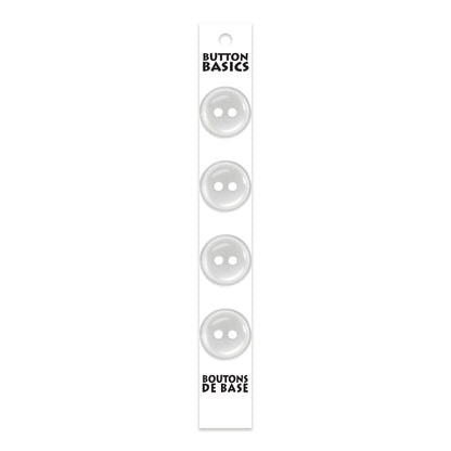 BUTTON BASICS 2-Hole Buttons – 18 mm (3/4 in.) – 4 pcs - verified H.A. Kidd additional view