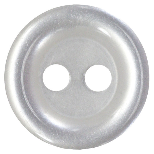 BUTTON BASICS 2‑Hole Buttons – 9 mm (3/8") – 6 pcs