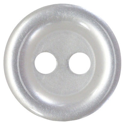 BUTTON BASICS 10 mm (3/8 in.) 2-hole buttons, 6-piece pack