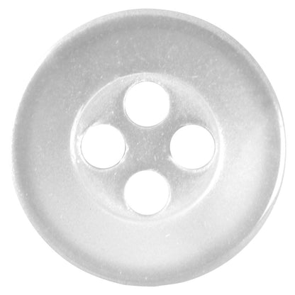 BUTTON BASICS 12 mm (1/2 in.) 4-hole buttons, 6-piece pack