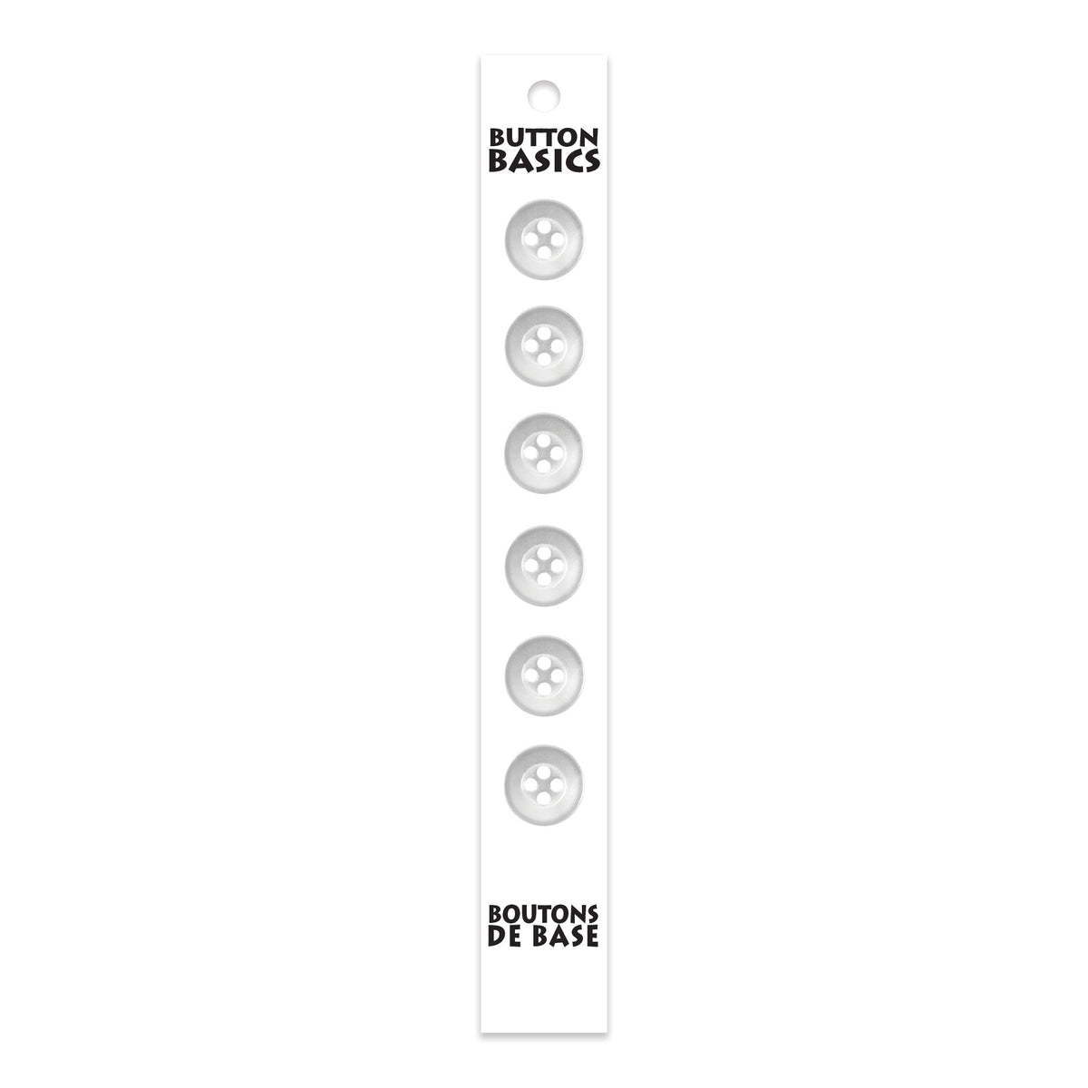 BUTTON BASICS 4-Hole Buttons – 12 mm (1/2 in.) – 6 pcs - verified H.A. Kidd additional view