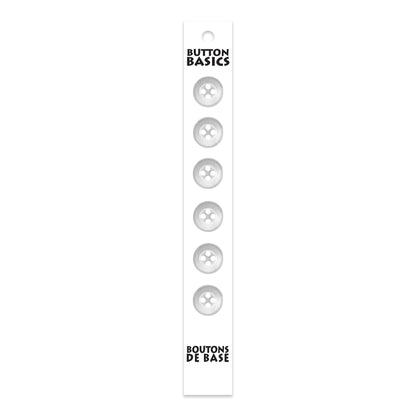 BUTTON BASICS 4-Hole Buttons – 12 mm (1/2 in.) – 6 pcs - verified H.A. Kidd additional view