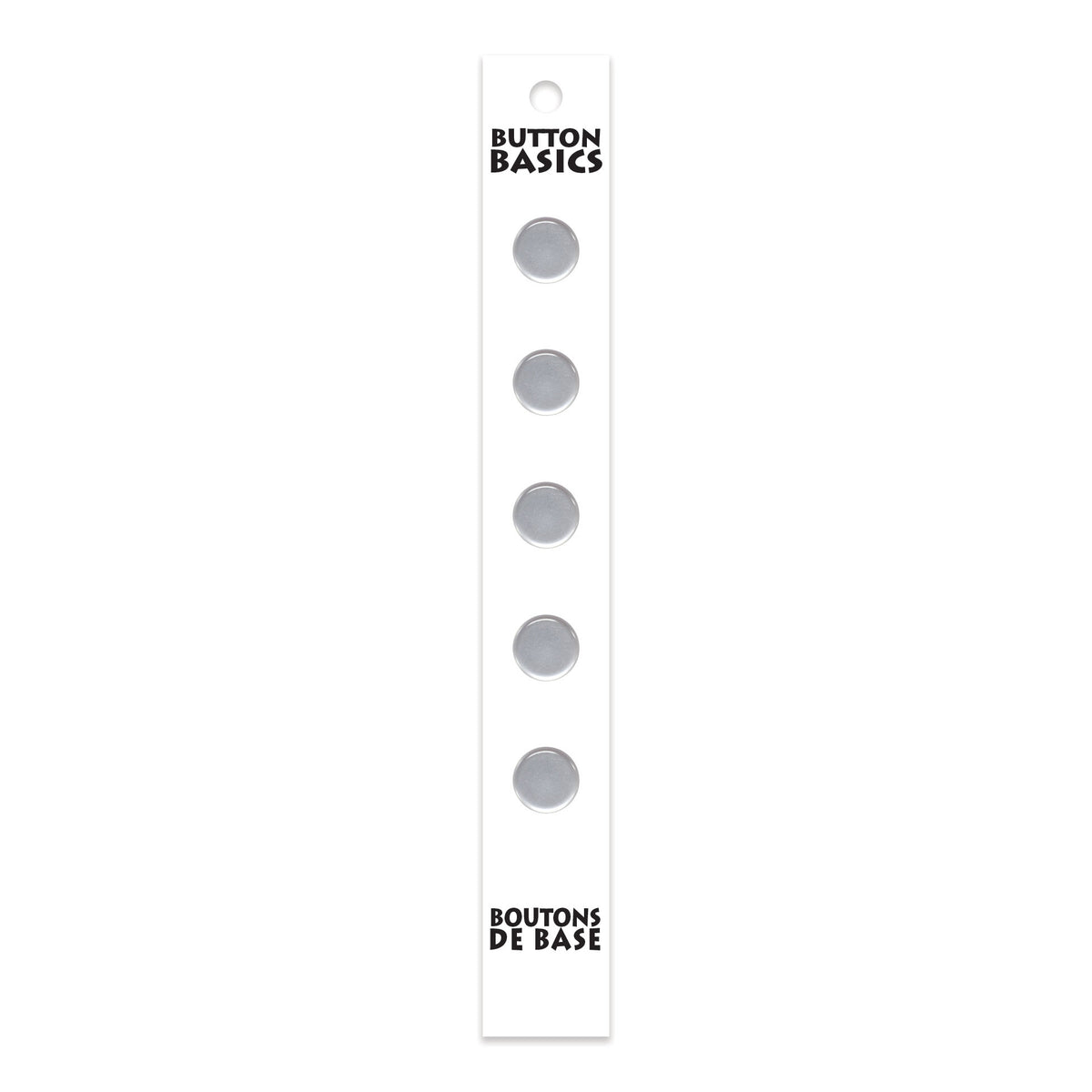 BUTTON BASICS Shank Buttons – 10 mm (3/8 in.) – 5 pcs - verified H.A. Kidd additional view