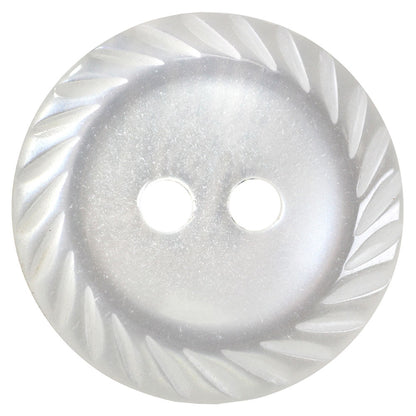 BUTTON BASICS Clear 13 mm (1/2 in.) 2-hole buttons, 5-piece pack