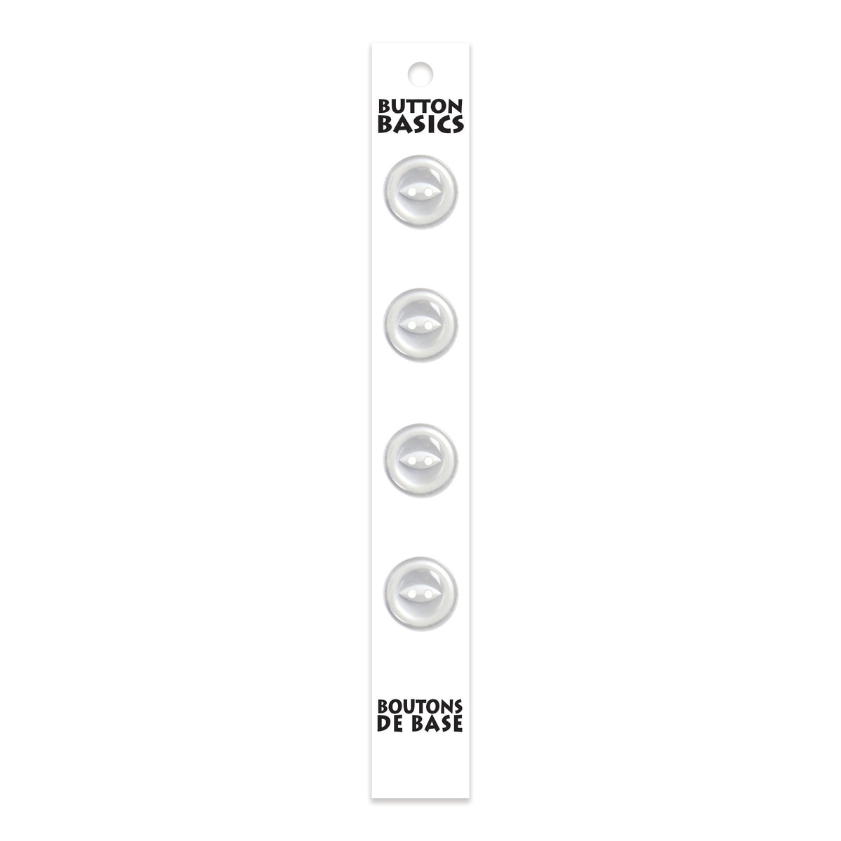 BUTTON BASICS 2-Hole Buttons – 14 mm (1/2 in.) – 4 pcs - verified H.A. Kidd additional view