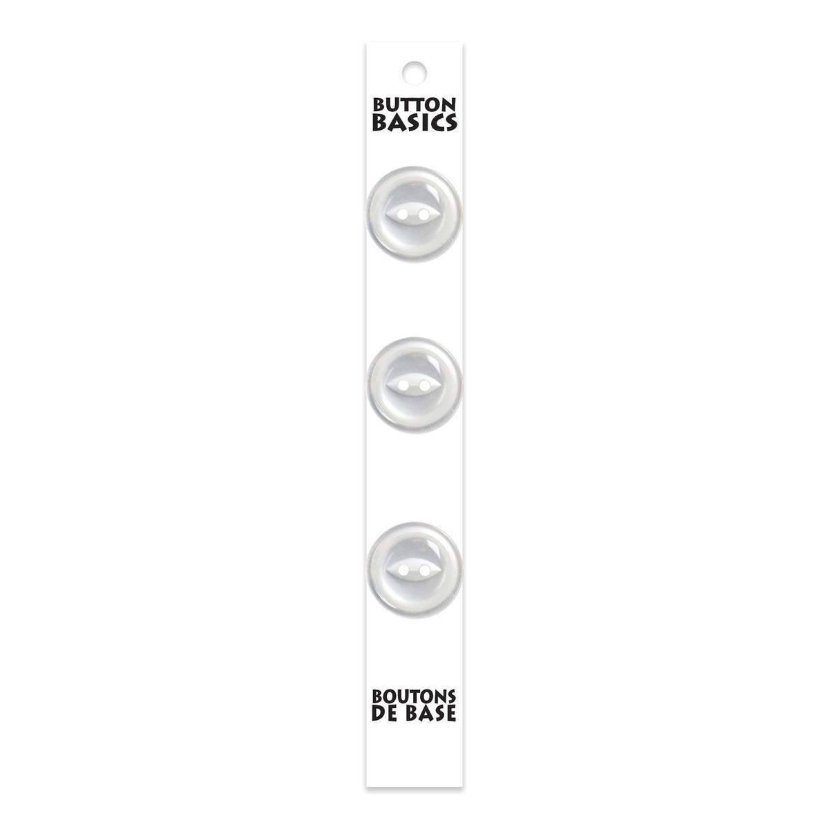 BUTTON BASICS 2-Hole Buttons – 19 mm (3/4 in.) – 3 pcs - verified H.A. Kidd additional view